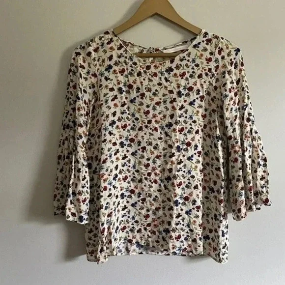 Zara Floral Top - Picture 3 of 11